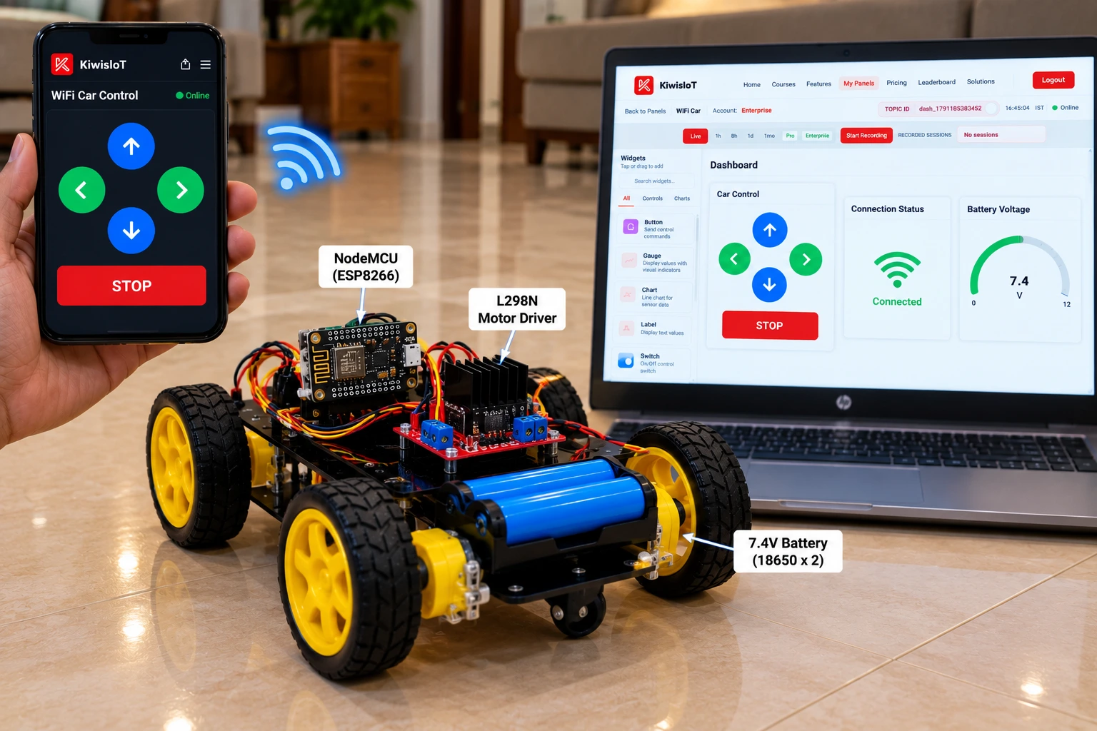 WiFi car